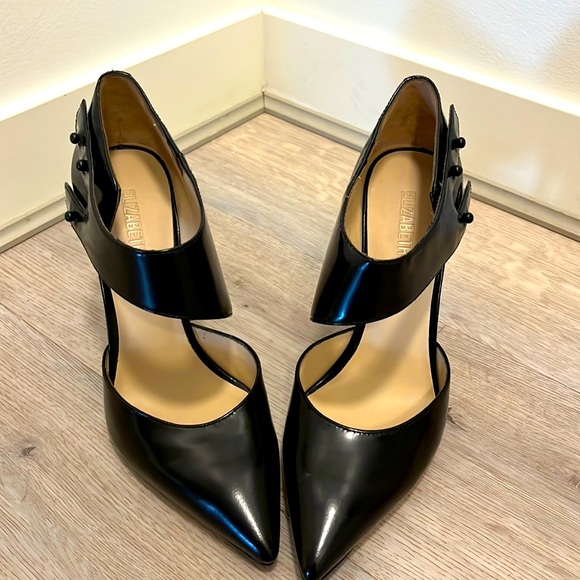 Elizabeth and James black heels - Picture 1 of 3